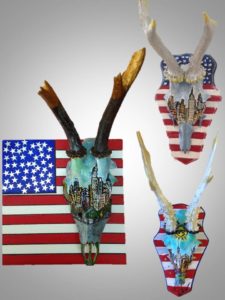 Skulptur • NYC • Acrylfarbe